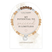 Life Charms Affirmation Bracelet – Success - Something Different Gift Shop