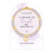 Life Charms Affirmation Bracelet – Trust My Instincts - Something Different Gift Shop