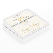 Life Charms Happy Birthday Bracelet - 50th - Something Different Gift Shop