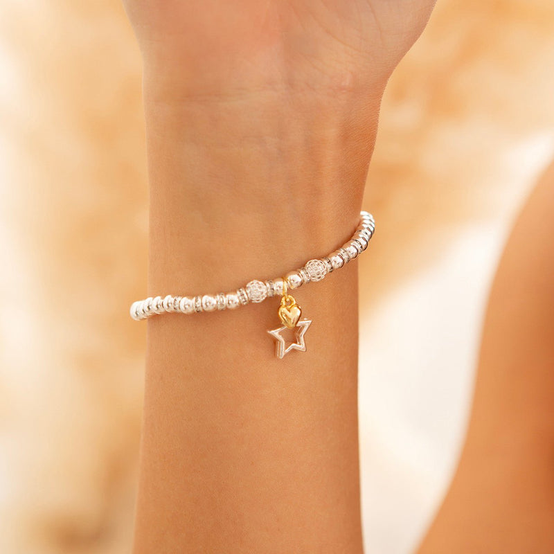 Life Charms Happy Birthday Bracelet - 70th - Something Different Gift Shop
