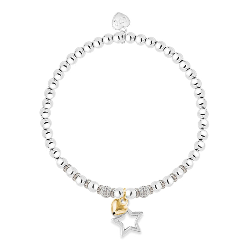Life Charms Happy Birthday Bracelet - 70th - Something Different Gift Shop
