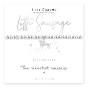 Life Charms Just Because Bracelet - Little Sausage - Something Different Gift Shop