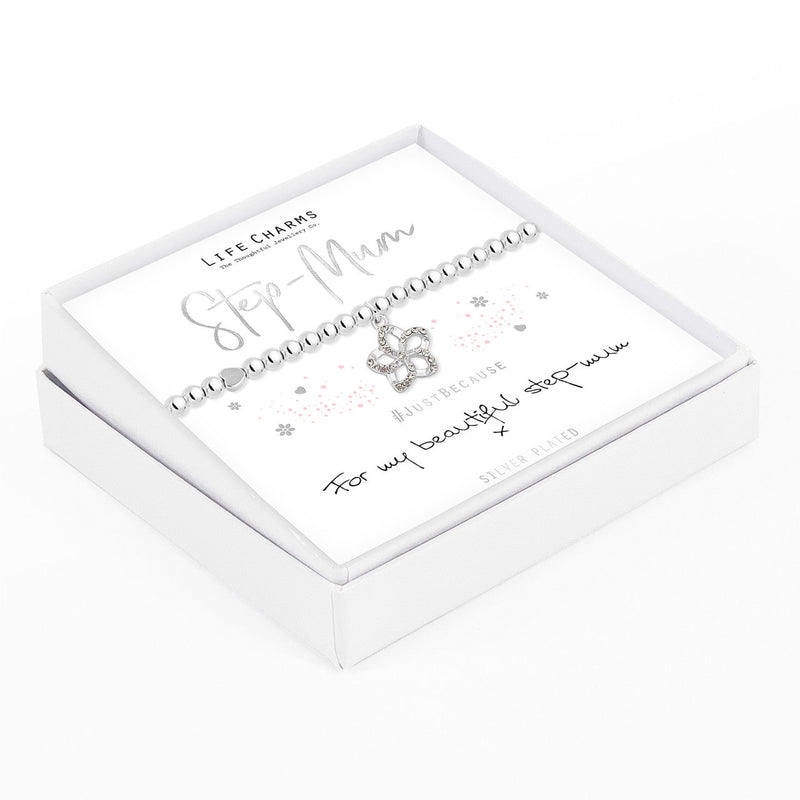 Life Charms Just Because Bracelet - Step Mum - Something Different Gift Shop