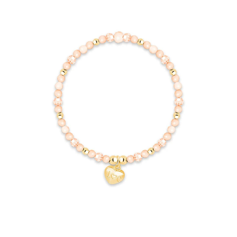 Life Charms Speak Up Affirmation Bracelet – Gold Jewellery - Something Different Gift Shop