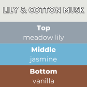 Lily & Cotton Musk Segment Wax Melt - Something Different Gift Shop