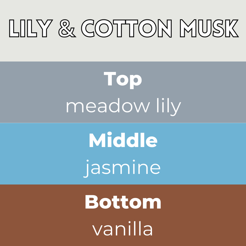 Lily & Cotton Musk Segment Wax Melt - Something Different Gift Shop