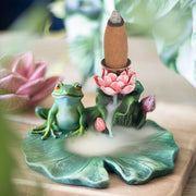 Lily Pad Backflow Incense Burner - Something Different Gift Shop