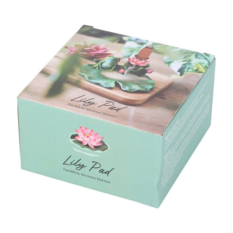 Lily Pad Backflow Incense Burner - Something Different Gift Shop