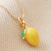 Lisa Angel Lemon Pendant Necklace - Something Different Gift Shop