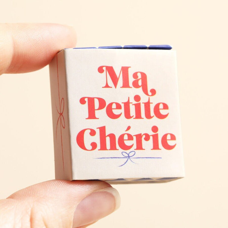 Lisa Angel 'Ma Petite Chérie' Croissant Ceramic Token in Matchbox - Something Different Gift Shop