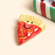 Lisa Angel 'Pizza My Heart' Ceramic Token in Matchbox - Something Different Gift Shop