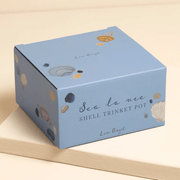 Lisa Angel Sea La Vie Shell Trinket Pot gift box packaging
