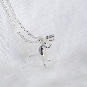 Lisa Angel Silver T - Rex Charm Necklace - Something Different Gift Shop