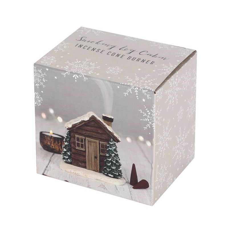 Log Cabin Incense Cone Burner - Something Different Gift Shop