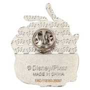 Back and clasp of a Loungefly Disney Pixar A Bug’s Life mystery pin