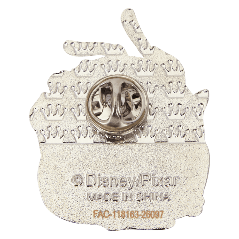 Back and clasp of a Loungefly Disney Pixar A Bug’s Life mystery pin