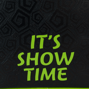 It's Show Time detail on back of Loungefly Beetlejuice mini backpack