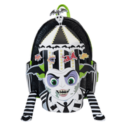 Beetlejuice Carousel Hat Loungefly backpack with figural applique and carousel creatures