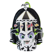 Loungefly Beetlejuice Carousel Hat cosplay mini backpack front view