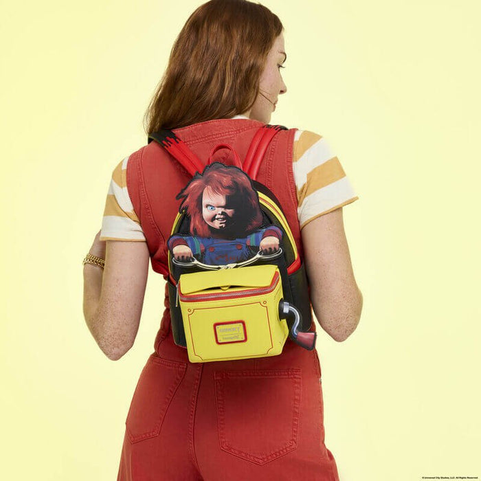 chucky mini backpack Loungefly Chucky Pop-Up Mini Backpack