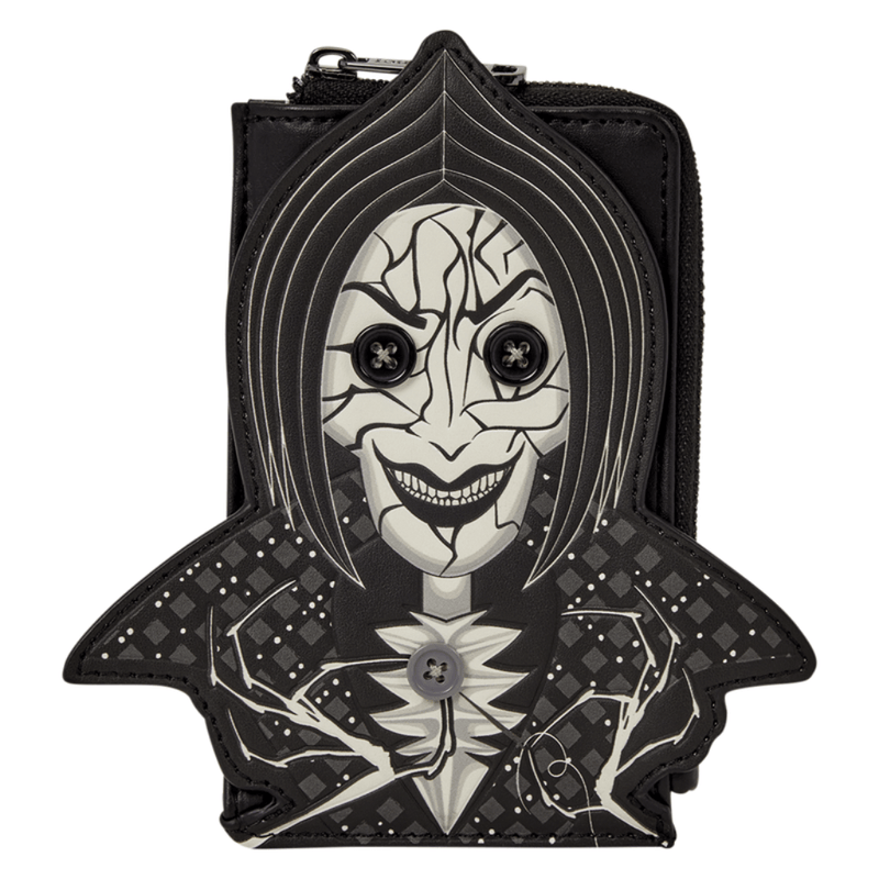 Loungefly Coraline Other Mother Glow Card Holder with real button eyes