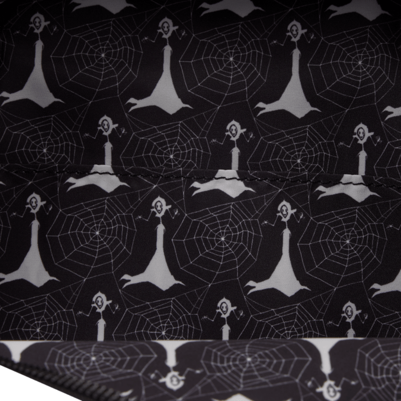 Coraline Other Mother and spider-web patterned interior liningCoraline Other Mother and spider-web patterned interior lining