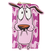 Loungefly Courage the Cowardly Dog Card Holder front view