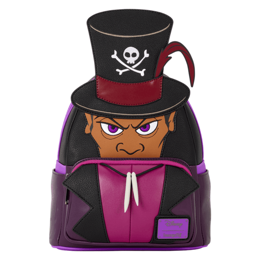 Loungefly Disney The Princess and the Frog Dr. Facilier Cosplay Mini Backpack front view