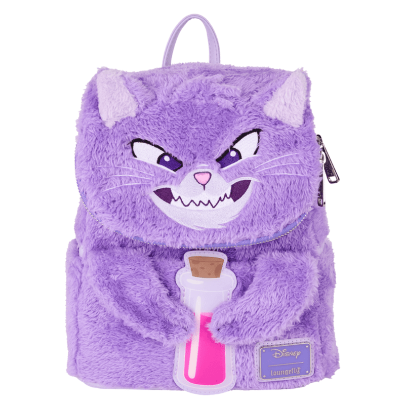 Loungefly Disney The Emperor’s New Groove Yzma Cat Plush Mini Backpack front