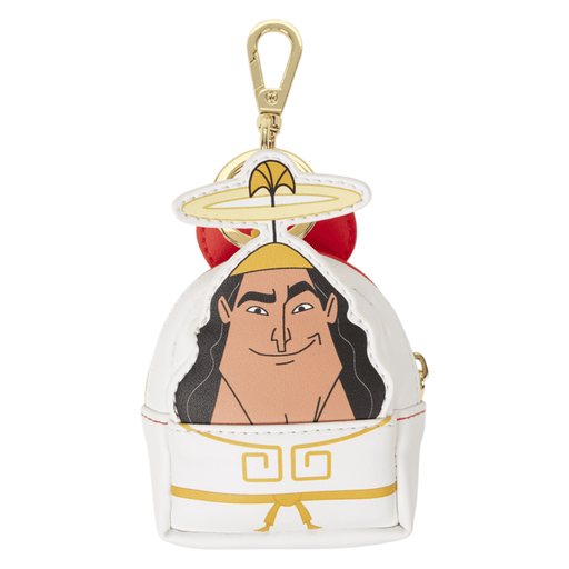 Loungefly Disney Kronk reversible mini backpack keychain charm Angel side