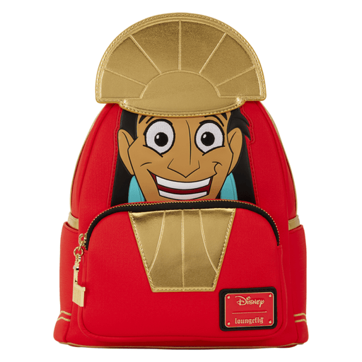 Loungefly Disney The Emperor’s New Groove Kuzco Cosplay Mini Backpack front view