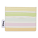 Back view of the Loungefly Disney Mickey & Friends Rainbow Stripes Card Holder with pastel striped card slots
