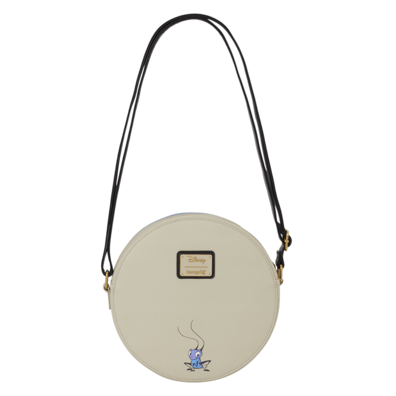 Back of Loungefly Disney Mulan Congee Crossbody Bag with Cri-Kee
