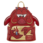 Loungefly Disney Mulan Mushu Glitter Cosplay Mini Backpack front