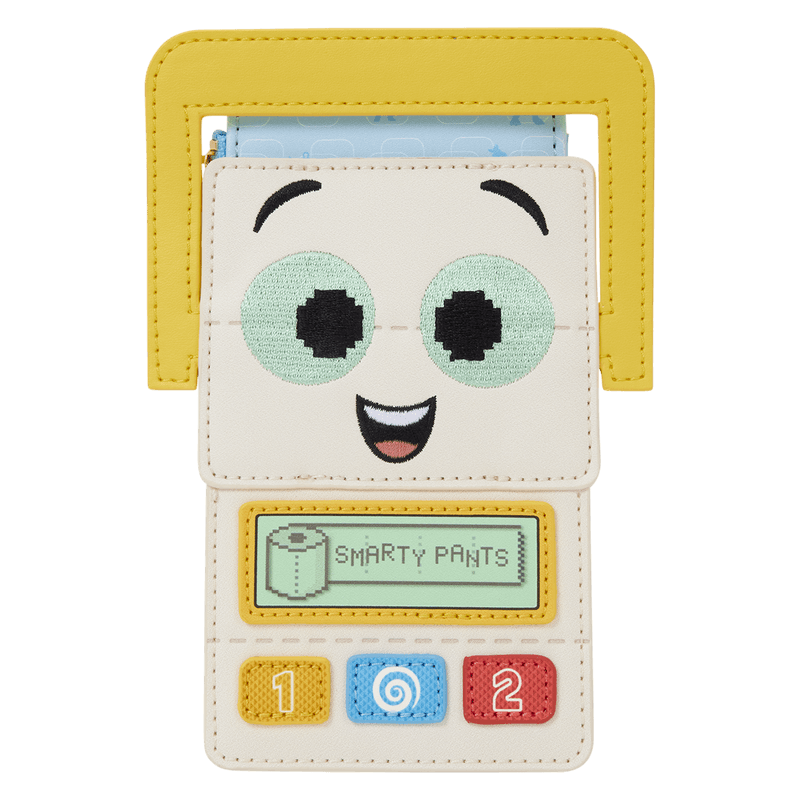 Front view of Loungefly Disney Pixar Toy Story Smarty Pants card holder