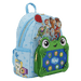 Side angle view of Loungefly Disney Pixar Toy Story The Pond backpack