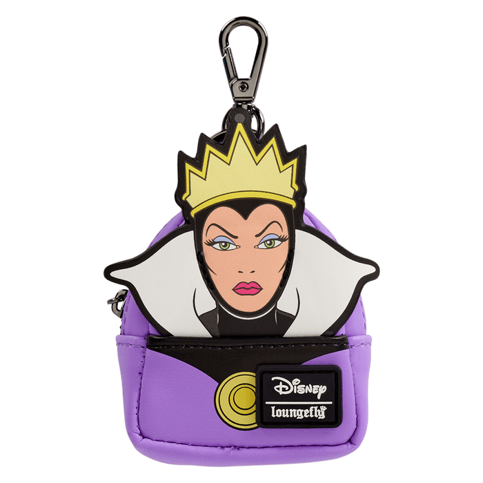 Loungefly Disney Villains Mystery Mini Backpack Bag Charm featuring Evil Queen design
