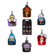 Group of Loungefly Disney Villains Mystery Mini Backpack Bag Charms