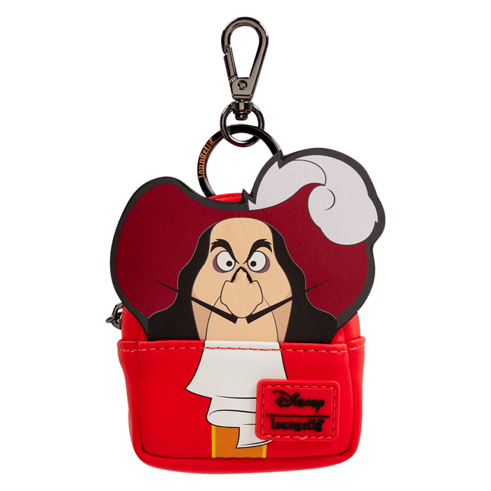 Loungefly Disney Villains Mystery Mini Backpack Bag Charm featuring Hook design