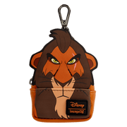 Loungefly Disney Villains Mystery Mini Backpack Bag Charm featuring Scar design
