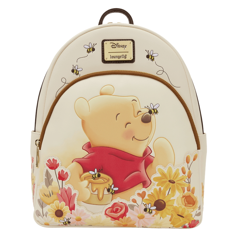 Loungefly Winnie the Pooh Bees & Flowers Mini Backpack