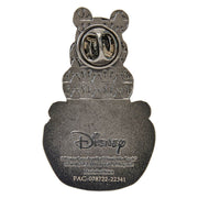 Back of Loungefly Disney Winnie the Pooh Heffa-Dream enamel pin showing gunmetal hardware
