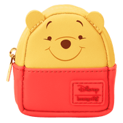 Loungefly Disney Winnie the Pooh mini backpack bag charm featuring Pooh in a red top design