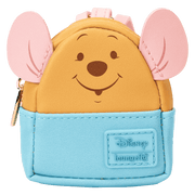 Loungefly Disney Winnie the Pooh mini backpack bag charm featuring Roo with a light blue pocket design