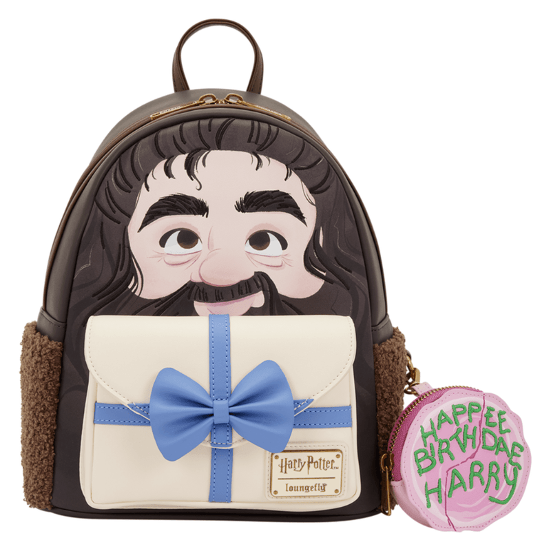 Loungefly Harry Potter Hagrid Birthday Cake Cosplay Mini Backpack with detachable coin bag