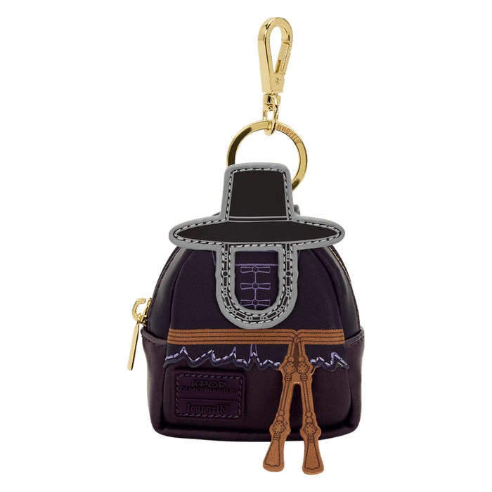 Black hat outfit Loungefly K-Pop Demon Hunters mystery mini backpack keychain charm