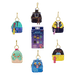 Assorted Loungefly K-Pop Demon Hunters mystery mini backpack keychain charms with retail box