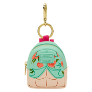 Mint floral design Loungefly K-Pop Demon Hunters mystery mini backpack keychain charm