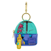 Turquoise jacket design Loungefly K-Pop Demon Hunters mystery mini backpack keychain charm