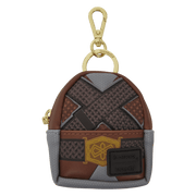 Loungefly The Lord of the Rings mystery mini backpack keychain charm inspired by Gimli with gold-tone lobster hook